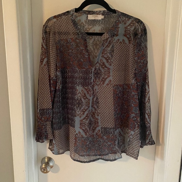 Cream blouse, guc - Picture 1 of 4